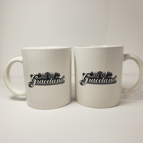 Vintage Graceland Souvenir Mugs